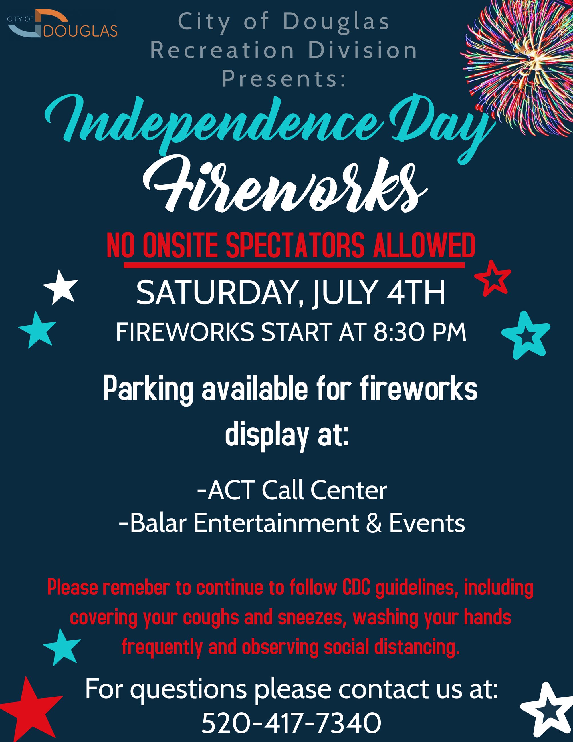Fireworks Flyer