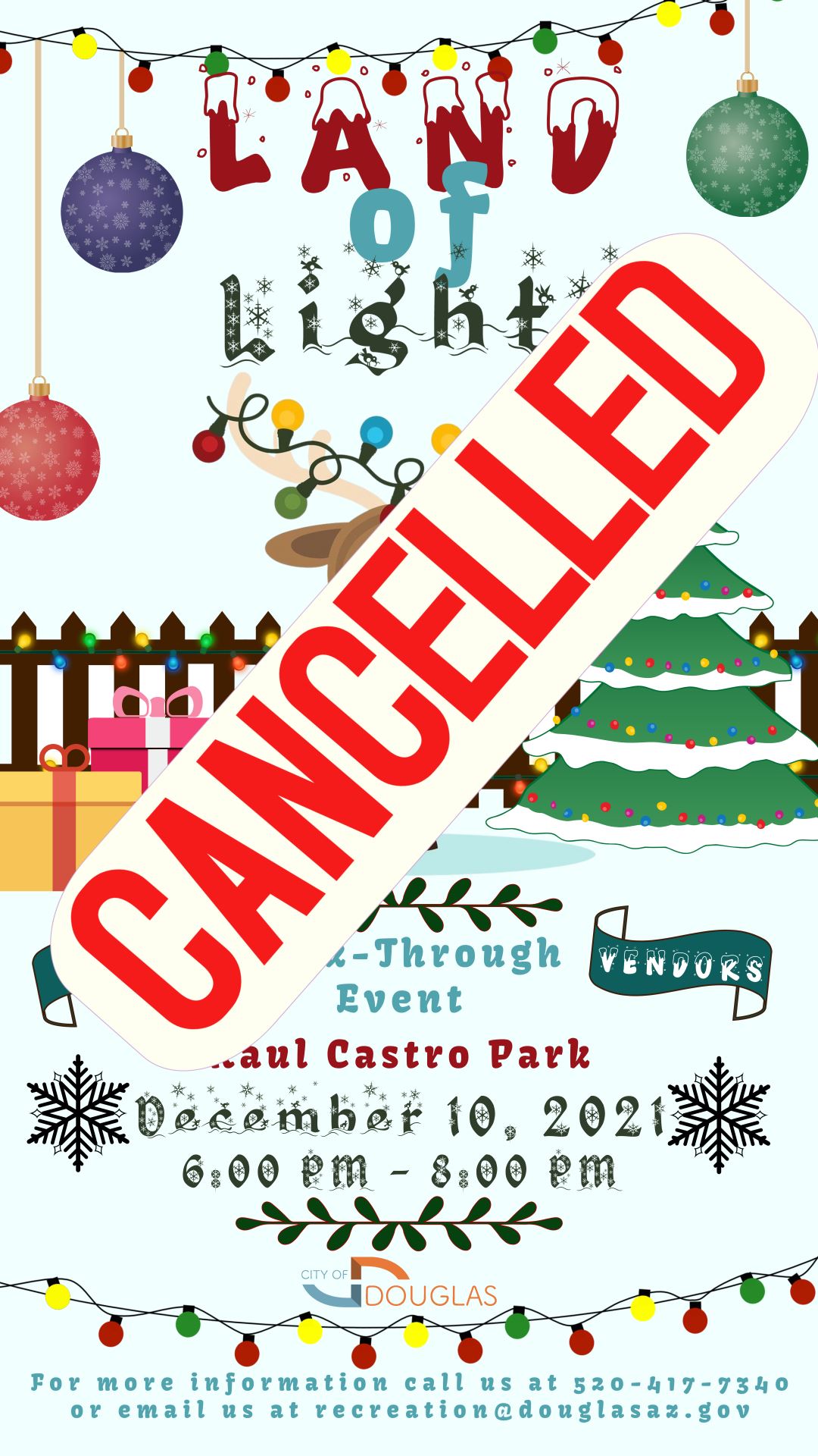 Cancelled Land of lights