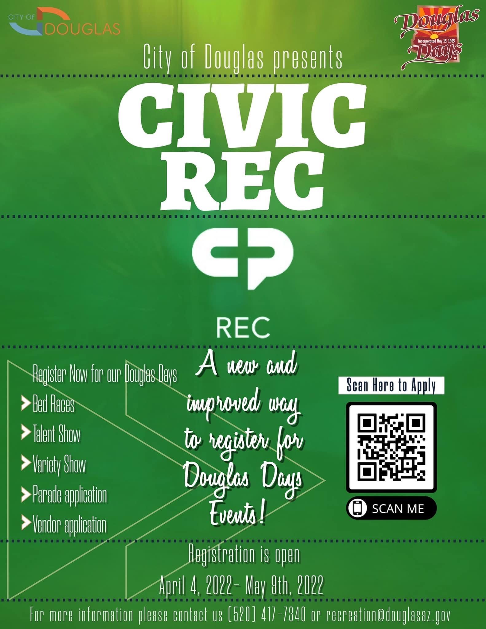 Civic Rec Douglas Days