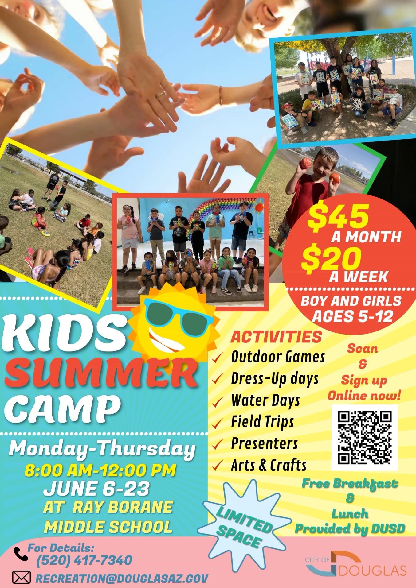 Summer Camp flyer
