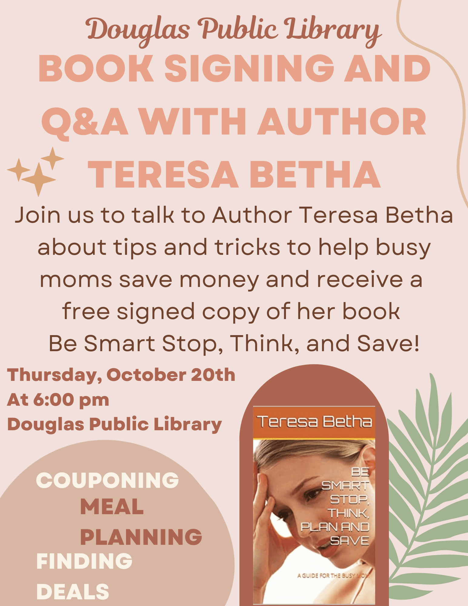 Book Signing Teresa Betha