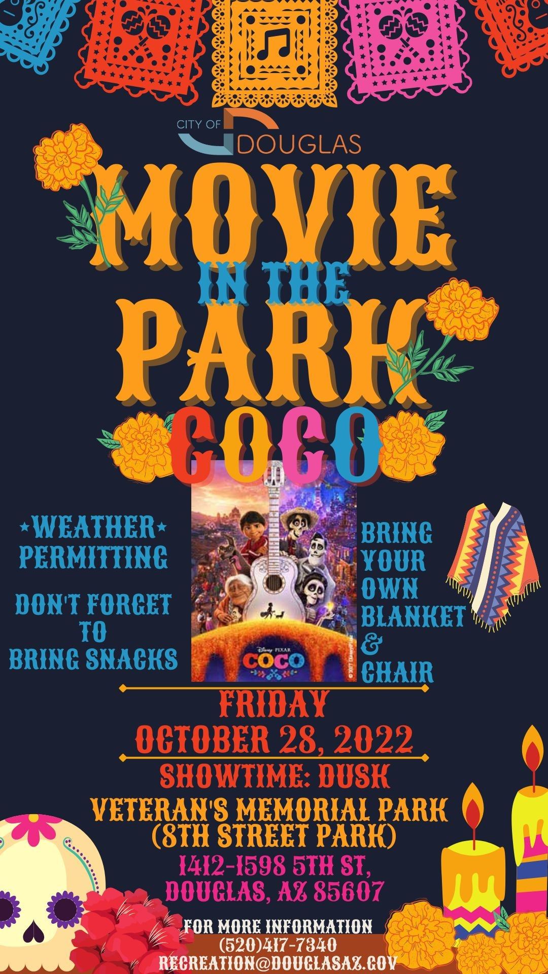 Movie in the Park Coco