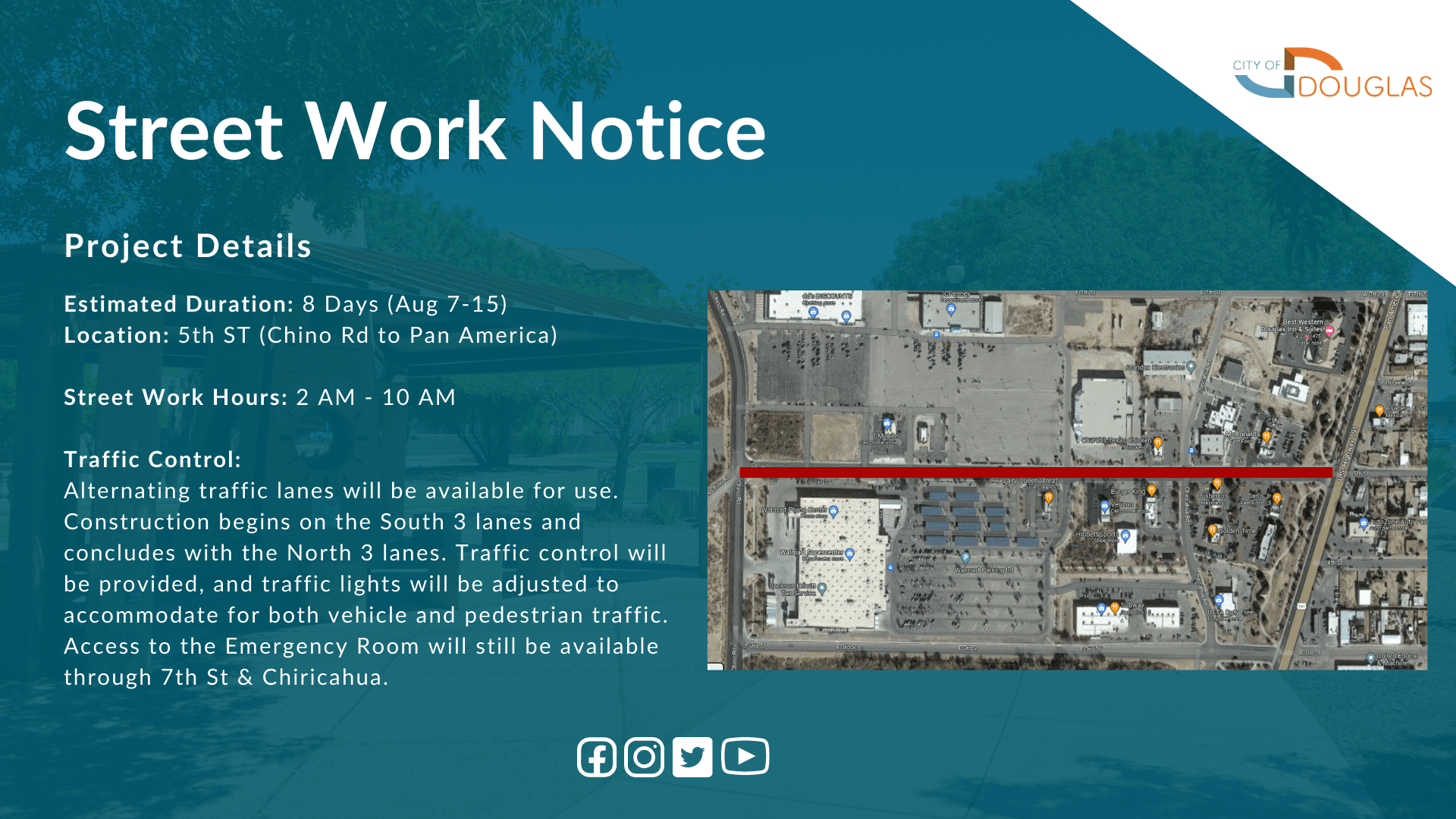 Street Work Public Notice