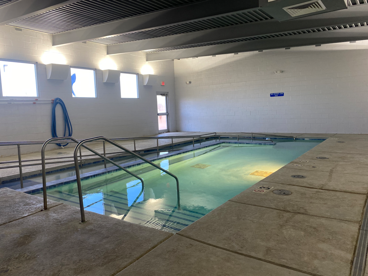 Therapy Pool Side View