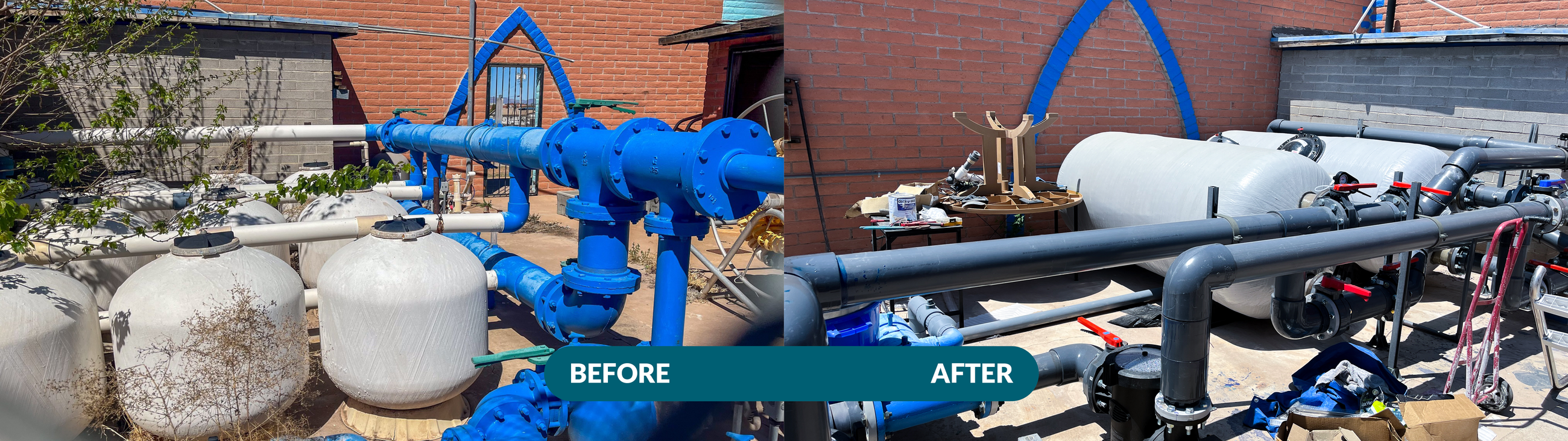 8th St Pool Pump Room B and A