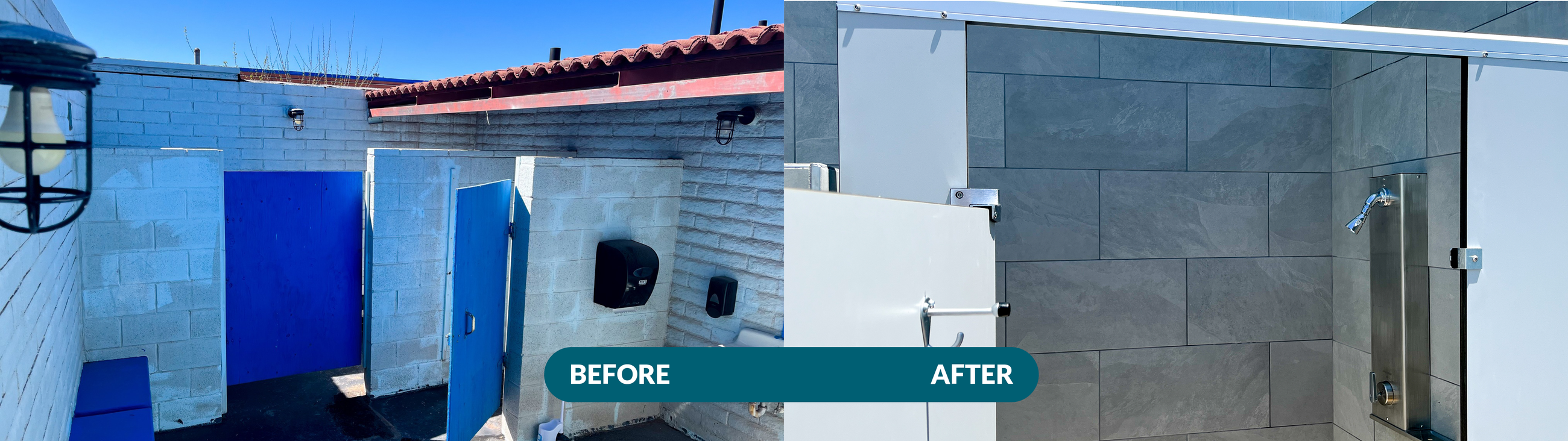 8th St Pool Restrooms B and A